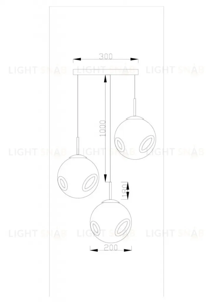 Подвесной светильник Moderli Amo V11524-3P V11524-3P