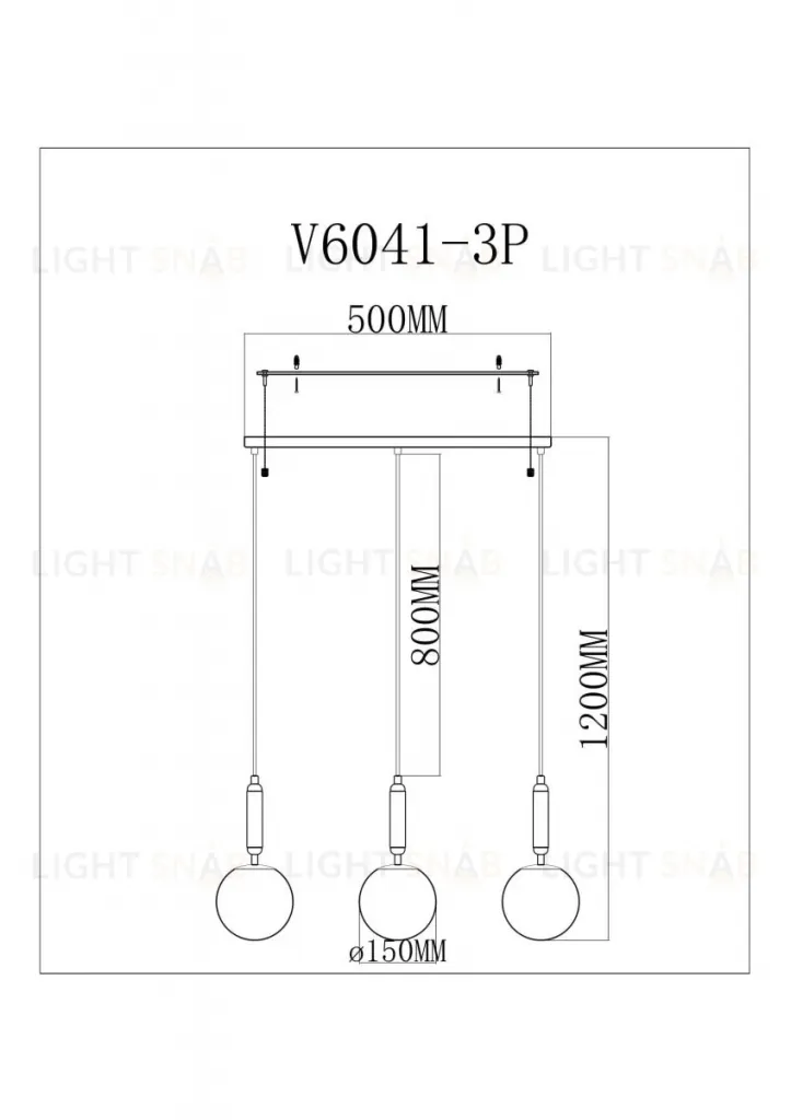 Подвесной светильник Moderli Scrumbel V11566-3P V11566-3P