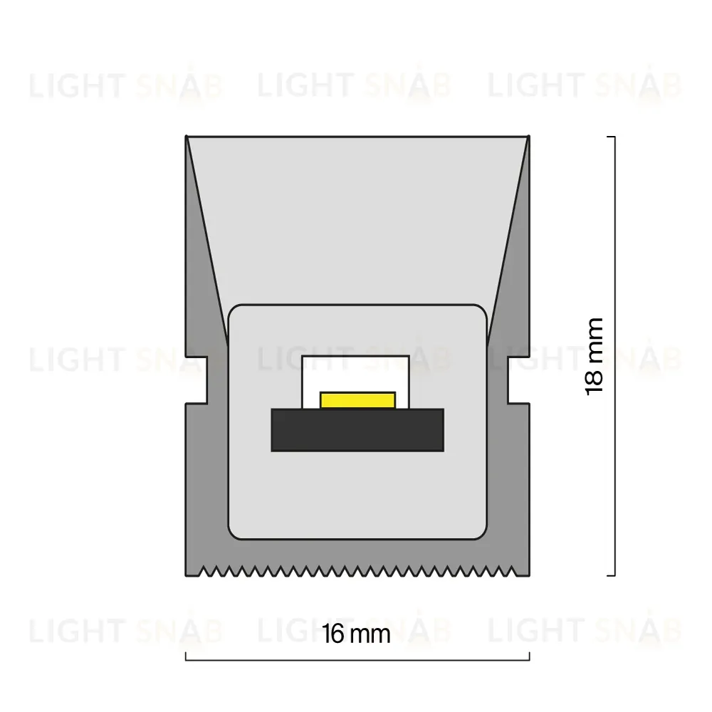 Гибкий неон Maytoni Led strip 24В 14,4Вт/м 4000K 5м IP67 432046 432046