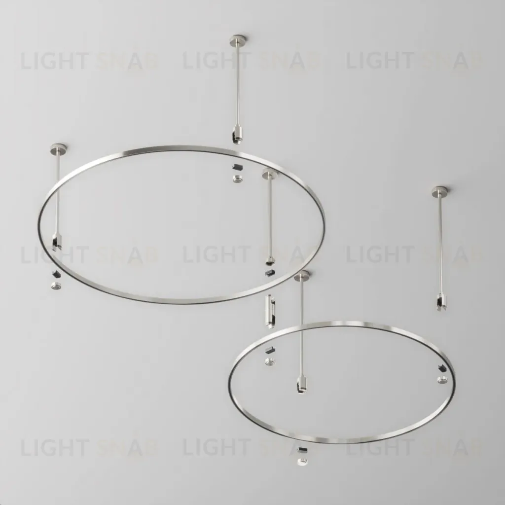 Шинопровод накладной/подвесной Maytoni Flarity TRX154-R-D800-PT TRX154-R-D800-PT