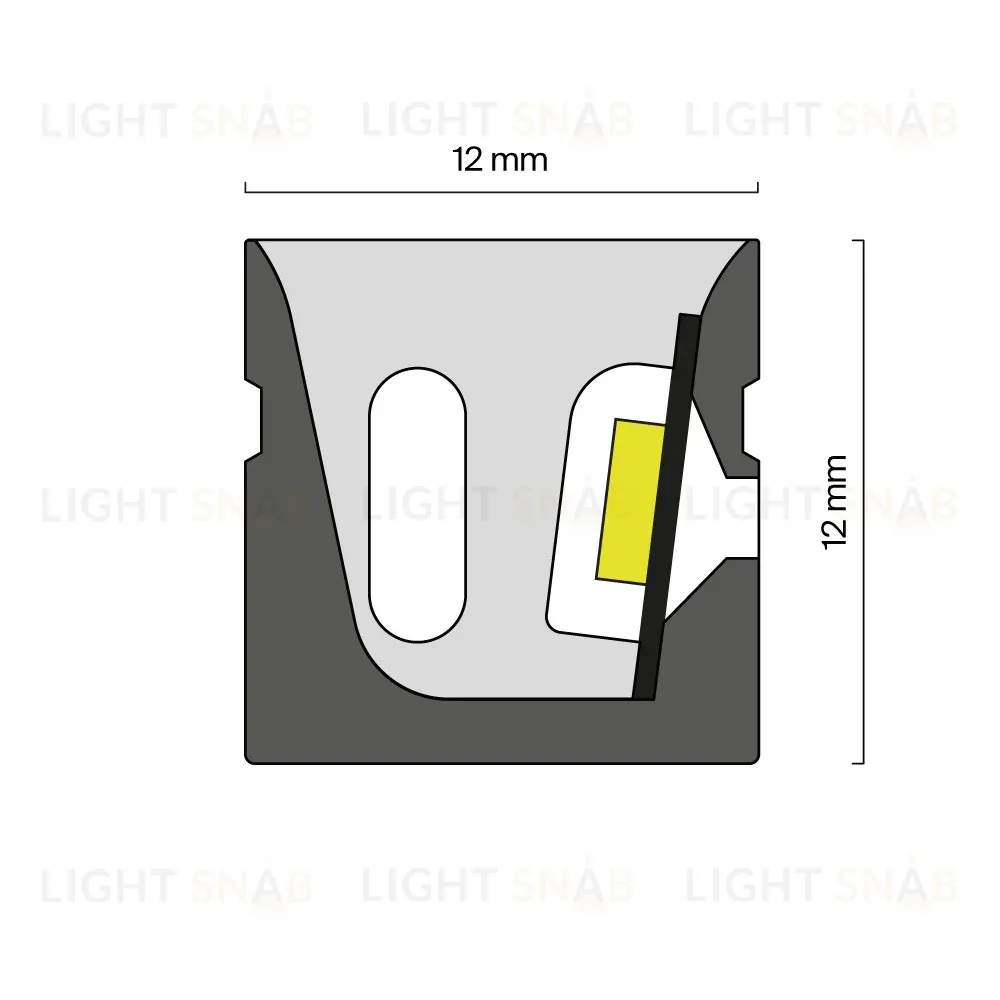 Гибкий неон Maytoni Led strip 24В 12Вт/м 4000K 5м IP67 432023 432023