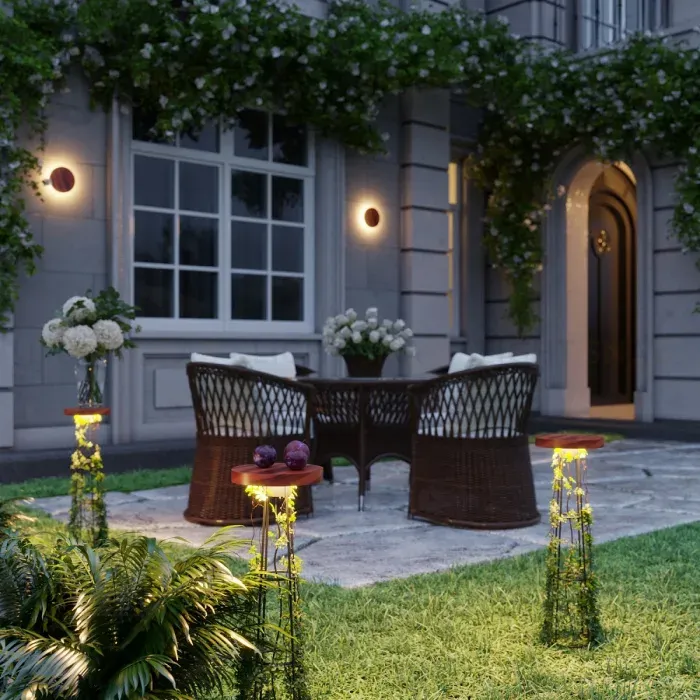 Фасадный светильник Odeon Light Nature Liana 7108/15WL 7108/15WL
