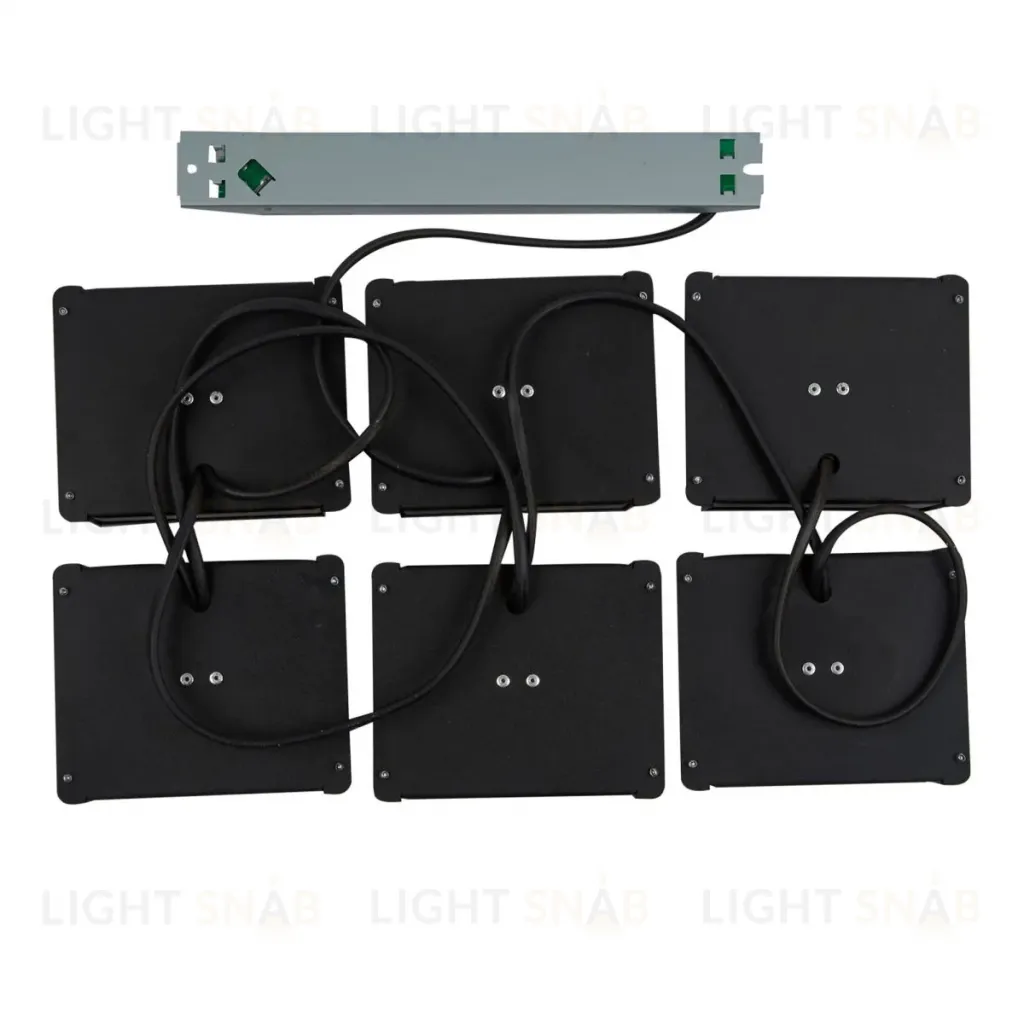Встраиваемый светильник Uniel ULP-1010-42W/4000K IP54 GRILYATO OPAL BLACK KIT06 UL-00012834 ULP-1010-42W/4000K IP54 GRILYATO OPAL BLACK KIT06
