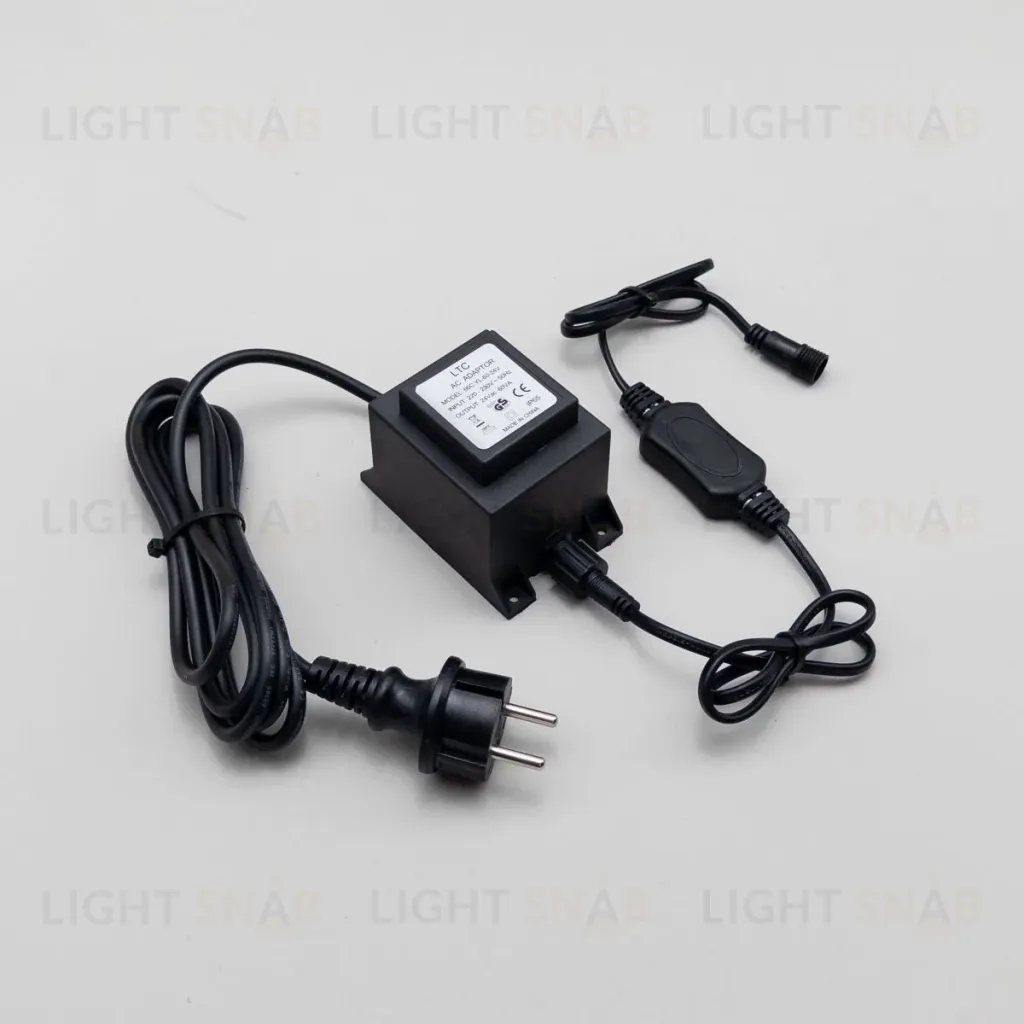Трансформатор Laitcom (LTC) 60Вт DC24В IP65 PTR60-3A PTR60-3A