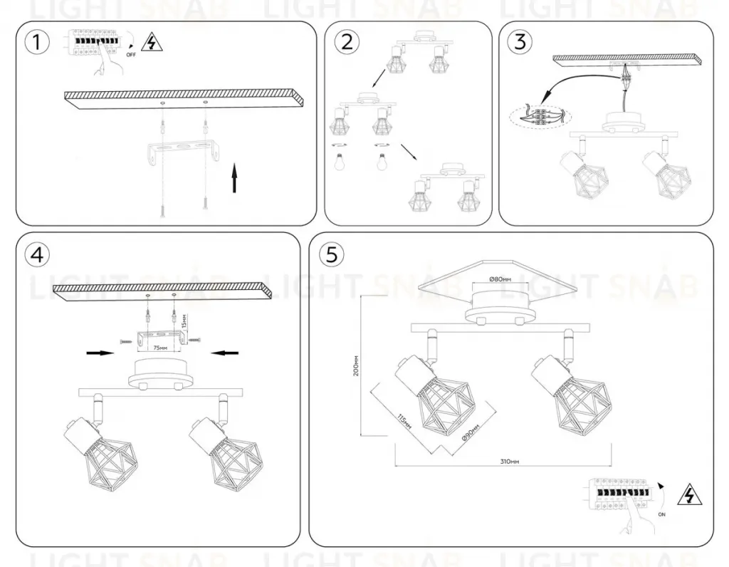 Спот Ambrella Light Traditional Loft TR8752 TR8752