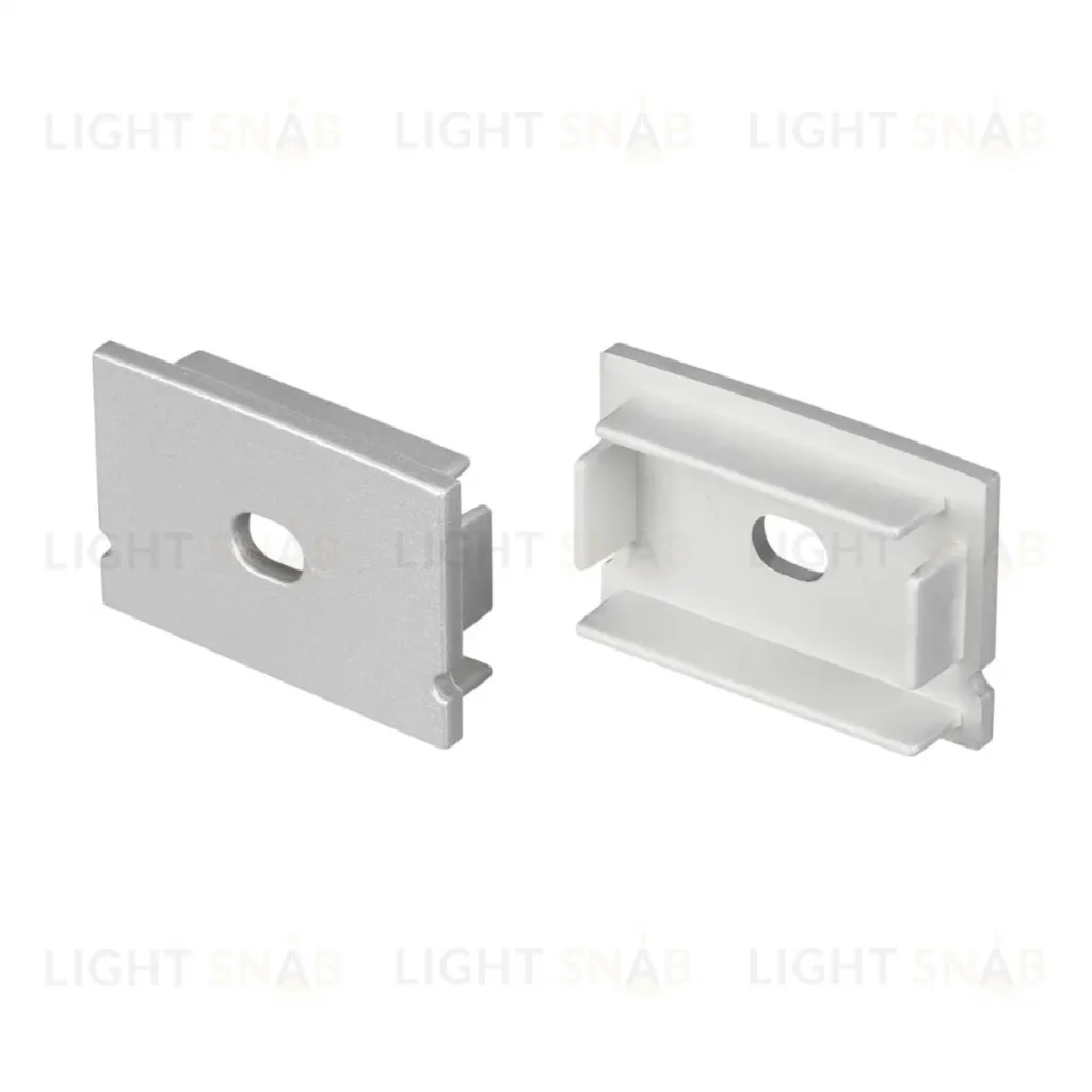 Заглушка Arlight LINE-3020 SILVER с отверстием 057058 057058
