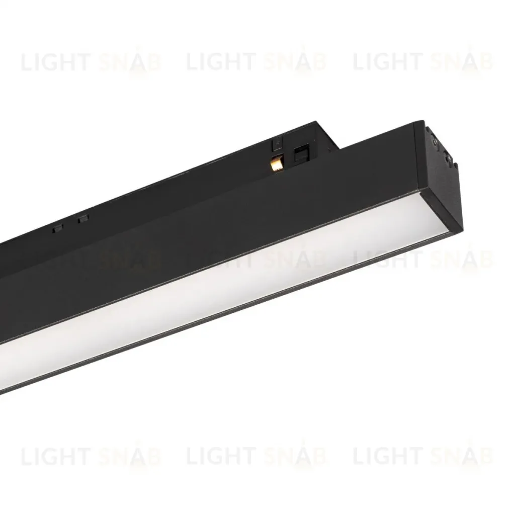 Трековый магнитный светильник Arlight MAG-ORIENT-FLAT-L465-16W Day4000-MIX (BK, 100 deg, 48V, DALI) 036741(1) 036741(1)