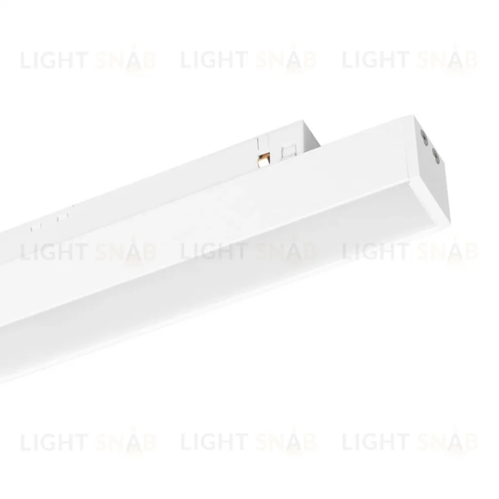 Трековый магнитный светильник Arlight MAG-ORIENT-FLAT-L350-12W Warm2700 (WH, 100 deg, 48V) 055986 055986