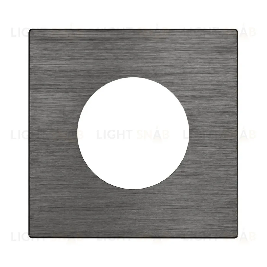 Рамка 1-местная алюминиевая Arlight FRM-PRESTO-ALR-1-GR 043877 043877