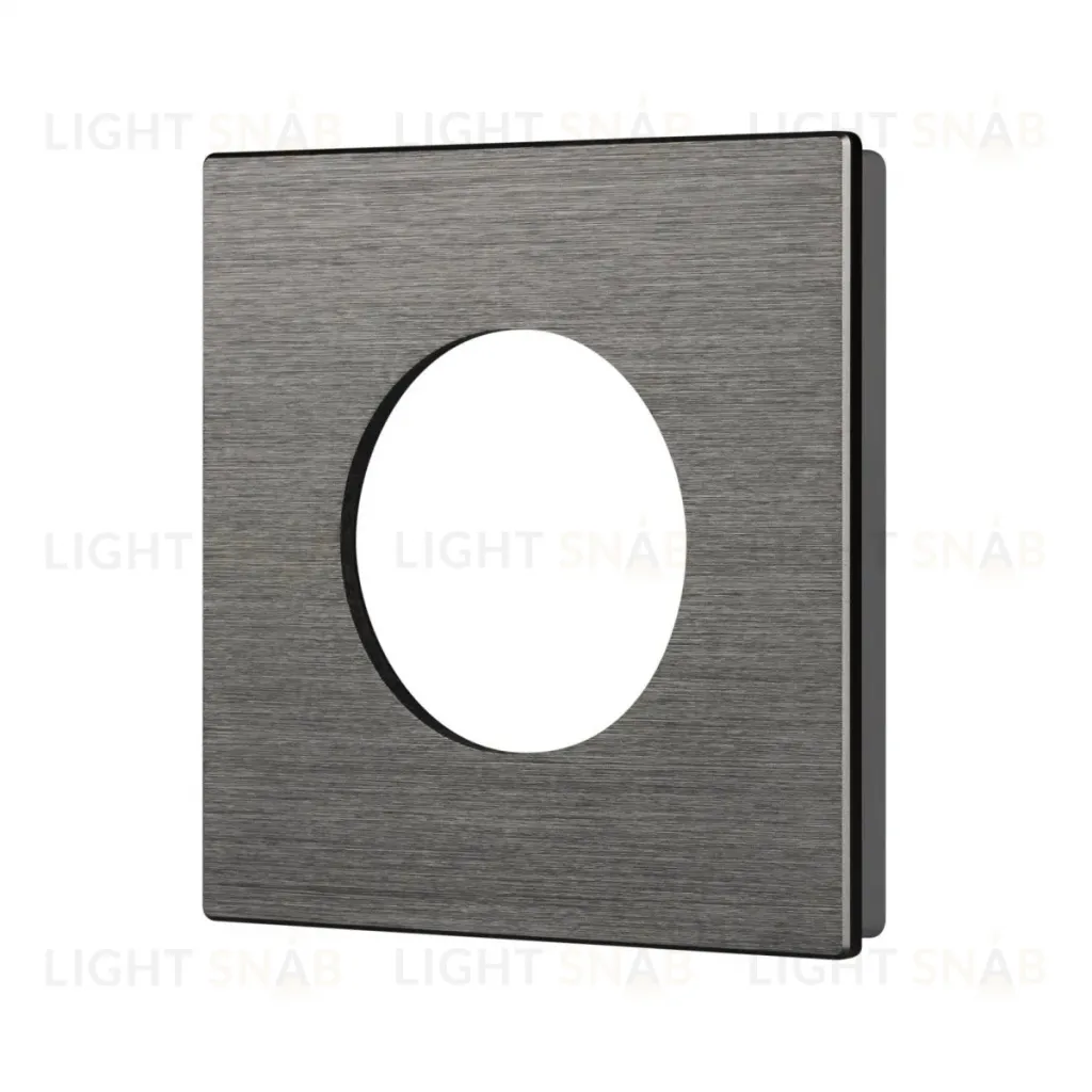 Рамка 1-местная алюминиевая Arlight FRM-PRESTO-ALR-1-GR 043877 043877
