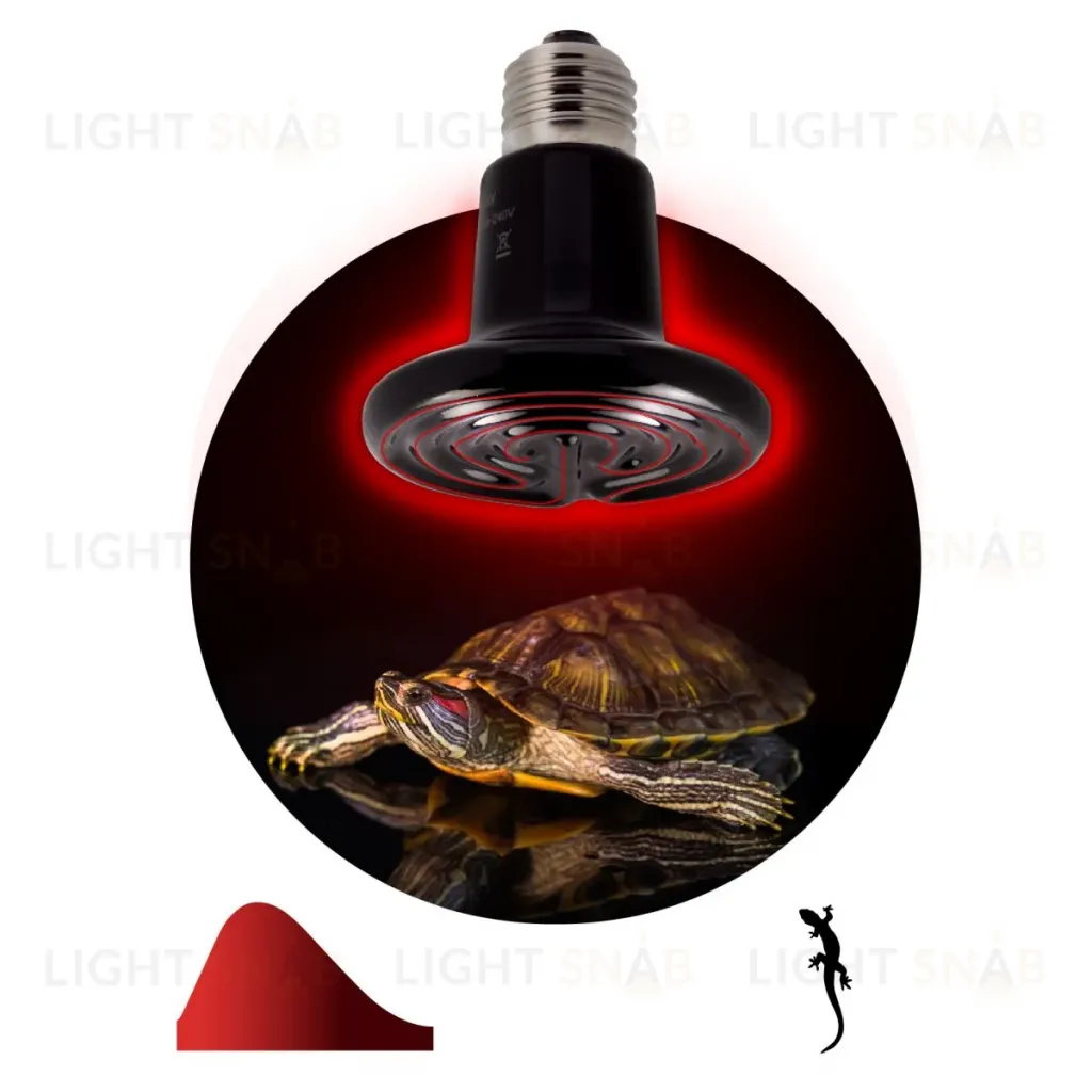 Инфракрасная лампа для брудера, рептилий Эра CeramiHeat FITO-50W-НQ Б0052714 Б0052714