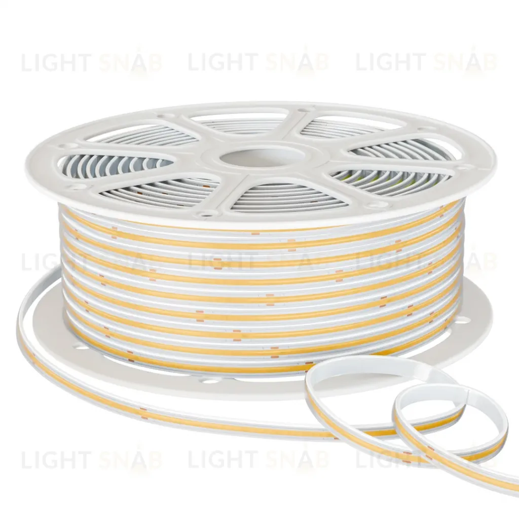 Светодиодная лента Apeyron 220В COB 9Вт/м 3000К 50м IP65 10-110 10-110