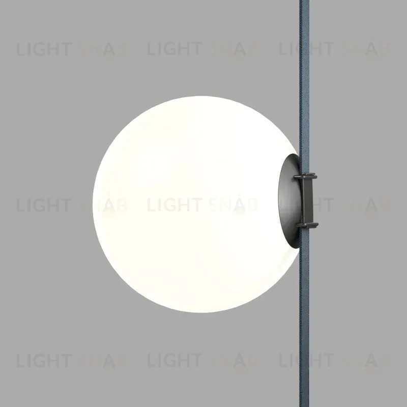 Трековый однофазный светильник Denkirs Belty Orb DK5554-BK DK5554-BK