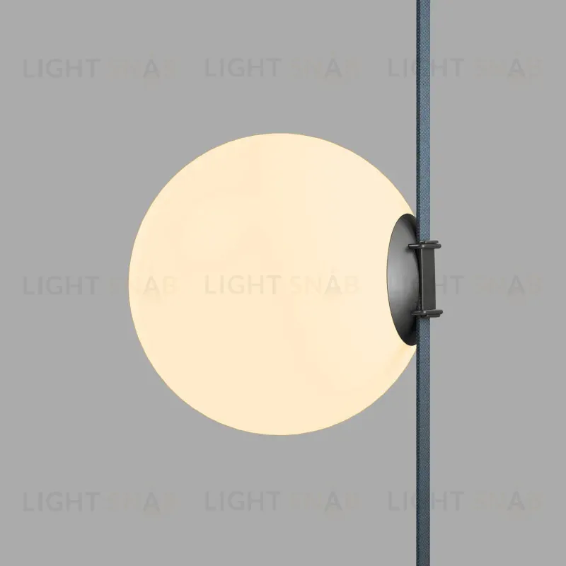 Трековый однофазный светильник Denkirs Belty Orb DK5555-BK DK5555-BK