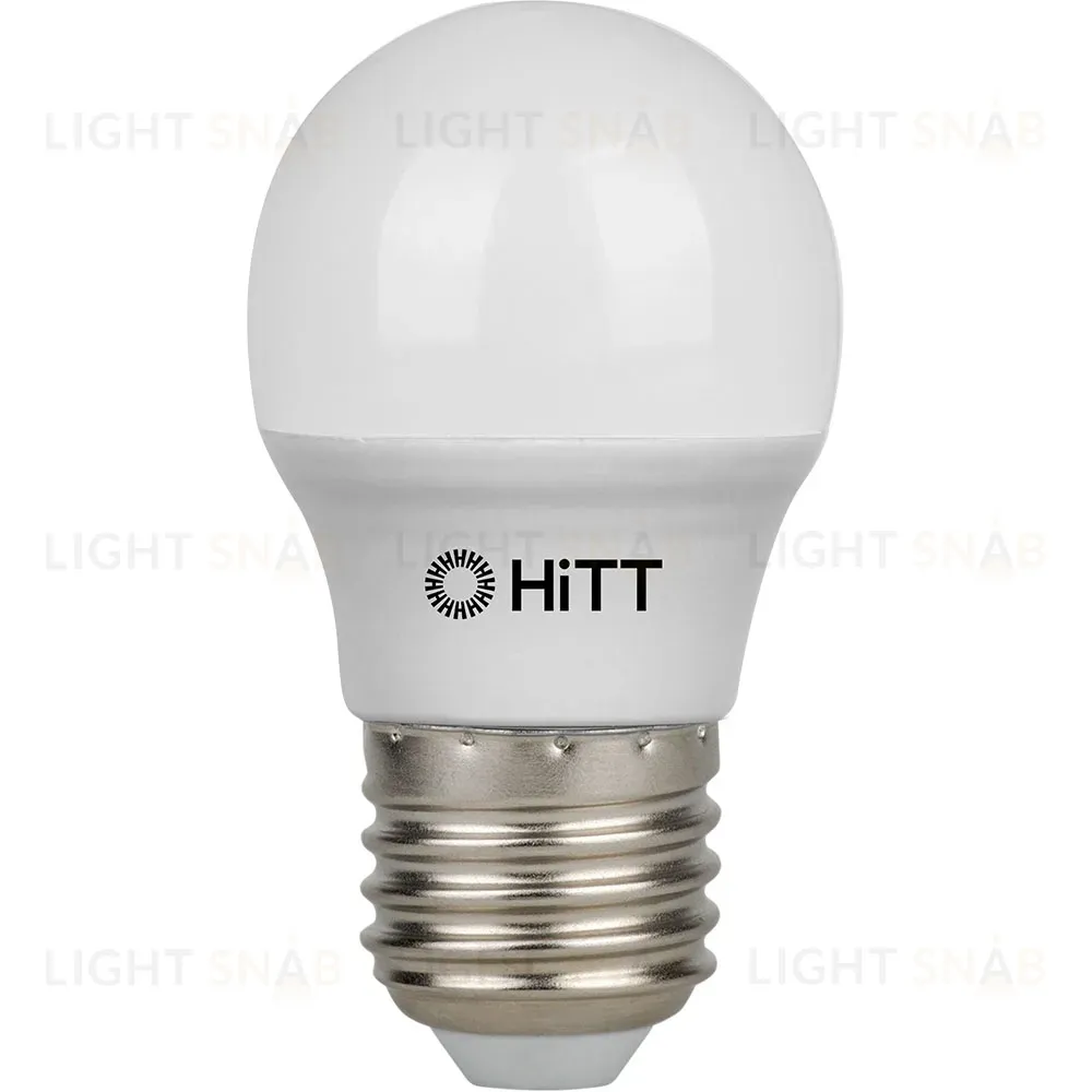 Светодиодная лампа HiTT HiTT-PL-G45-15-230-E27-6500 7010054 7010054