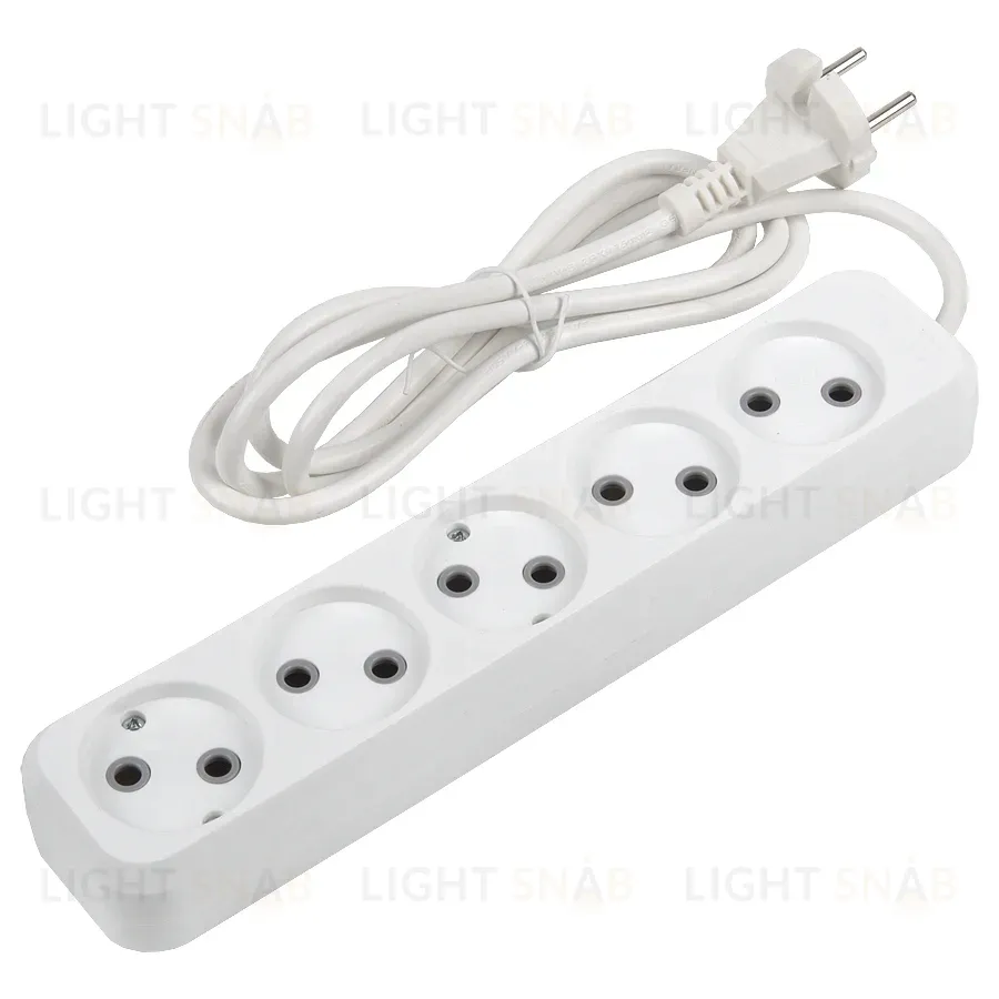 Удлинитель бытовой General GES-10-2x075-5-5m 470085 470085