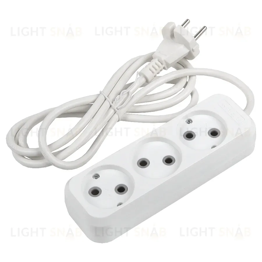 Удлинитель бытовой General GES-10-2x075-3-15m 470078 470078