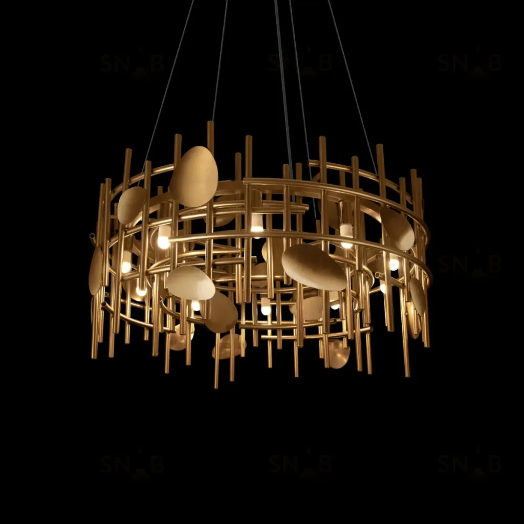 Подвесная люстра Loft IT Escama 10396/600C 10396/600C