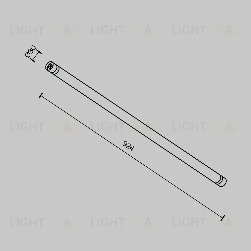 Соединитель для модульной системы Maytoni Shelf CA011-L900-B CA011-L900-B