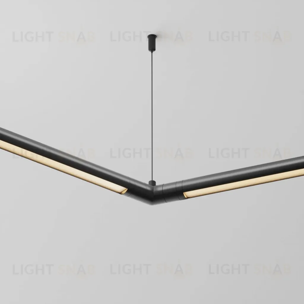 Угловой коннектор 120° без ввода питания Maytoni Shelf CA018LWC-B CA018LWC-B
