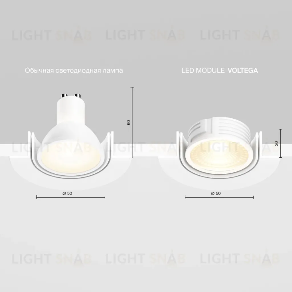 Светодиодный модуль Voltega Module LED 7W 2700K 7203 7203