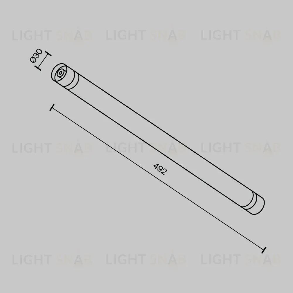 Соединитель Maytoni Shelf CA011-L500-B CA011-L500-B