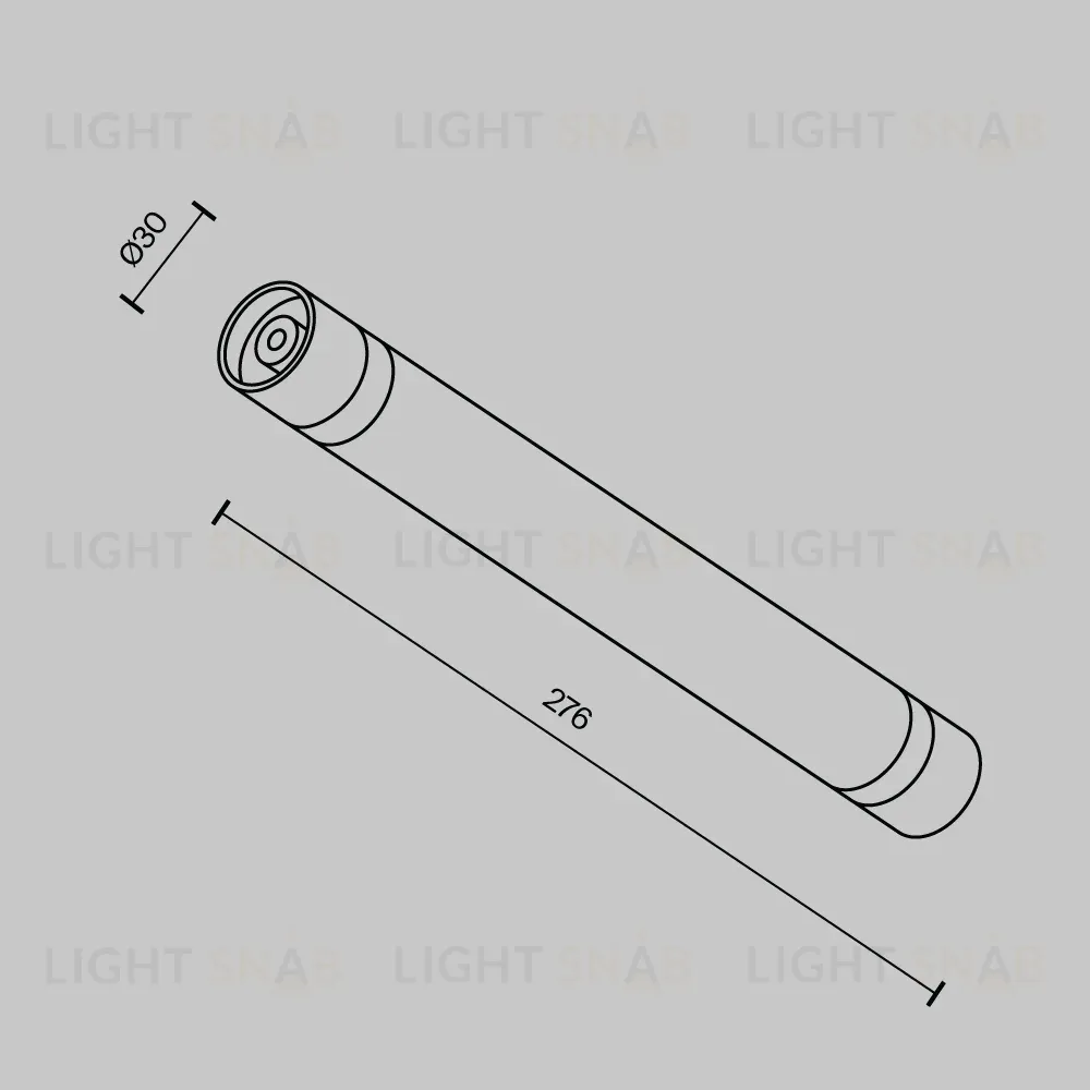 Соединитель Maytoni Shelf CA011-L300-B CA011-L300-B