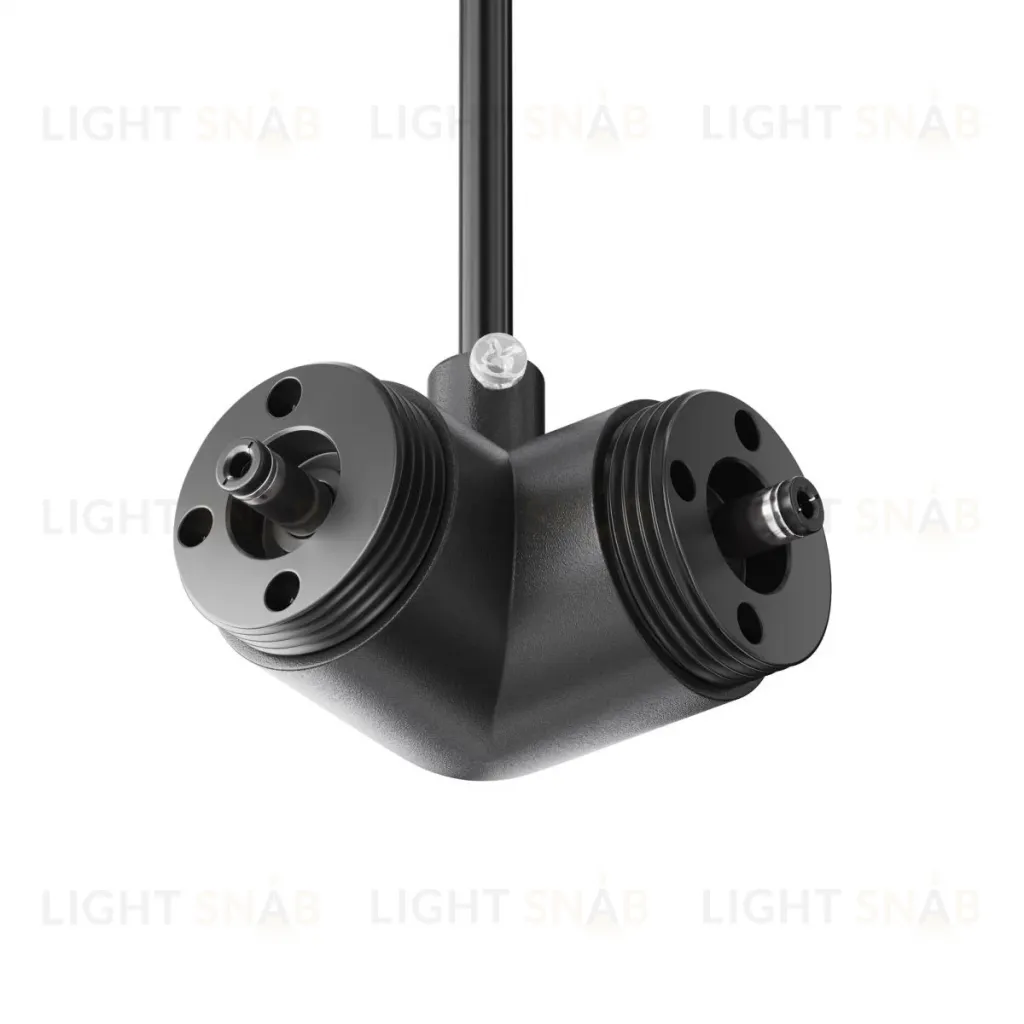 Угловой коннектор с вводом питания Maytoni Shelf CA014LC-P-B CA014LC-P-B