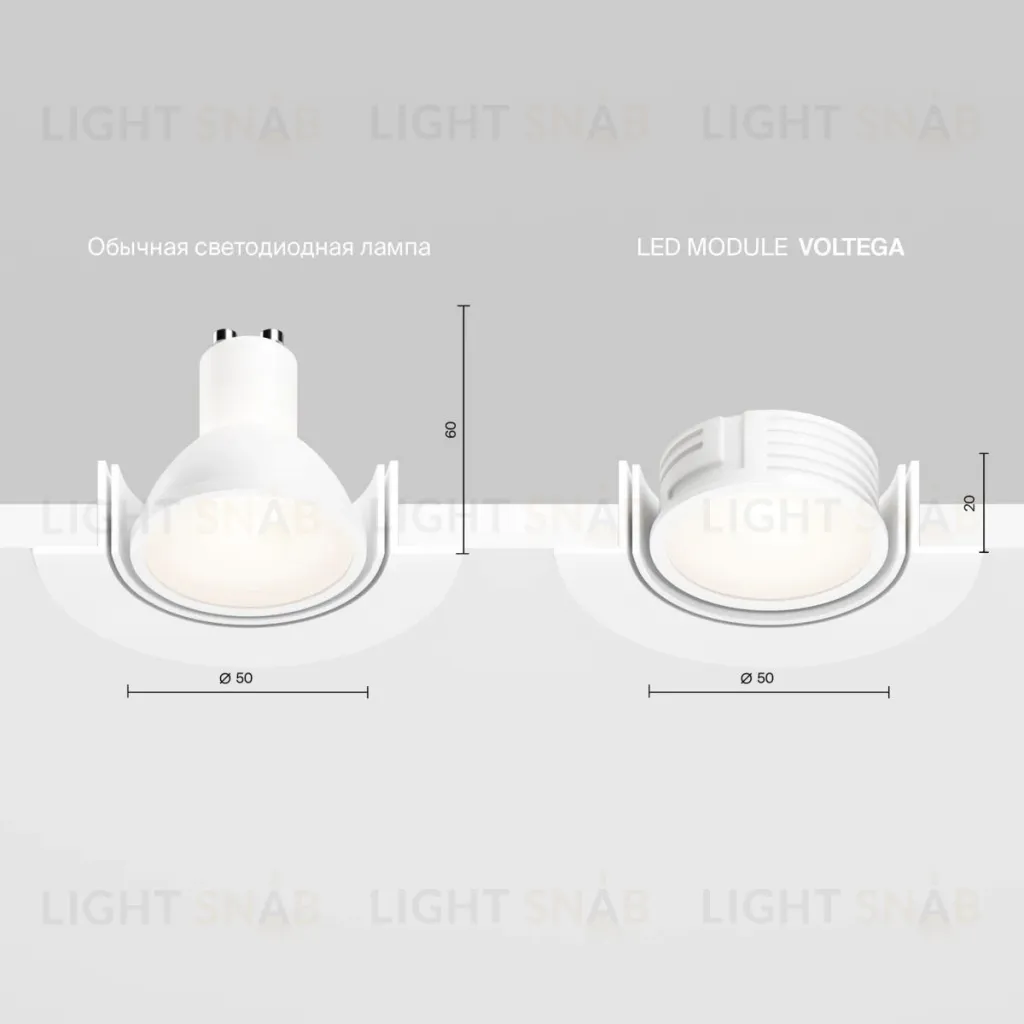 Светодиодный модуль Voltega Module LED 7W 2700K 7206 7206