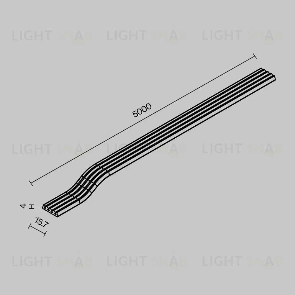 Токоведущая лента Maytoni Exility IP O-TR002-PW-5M O-TR002-PW-5M