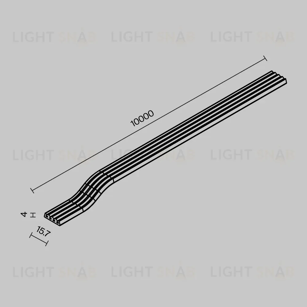 Токоведущая лента Maytoni Exility IP O-TR002-PW-10M O-TR002-PW-10M