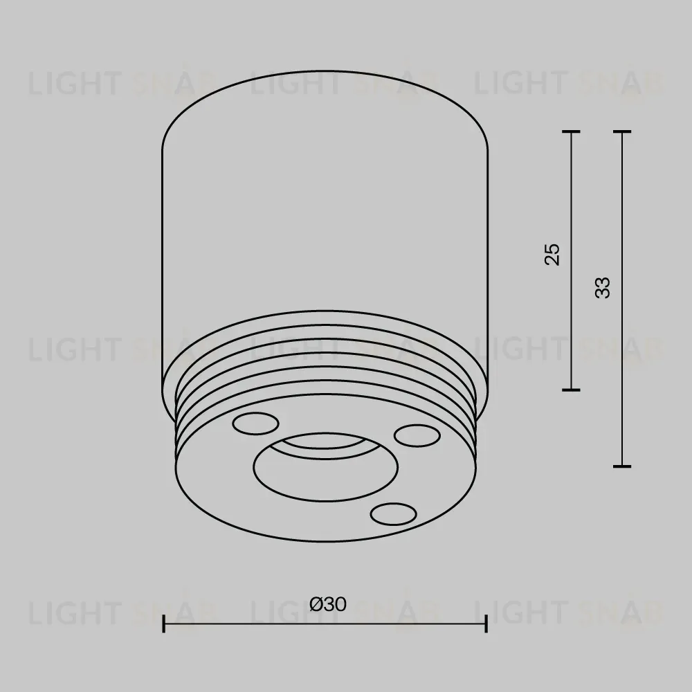 Конечная заглушка Maytoni Shelf CA021EC-B CA021EC-B