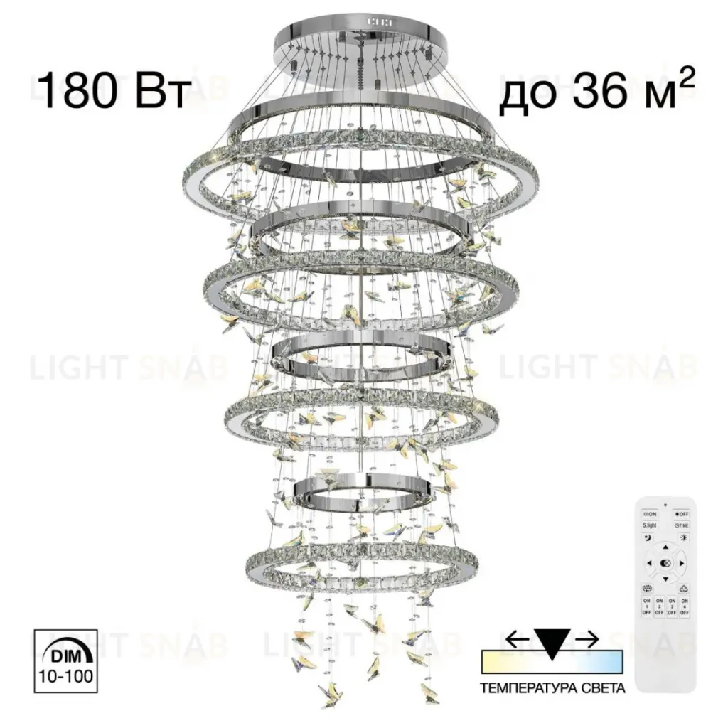 Подвесная люстра Citilux Etera CL322090 CL322090