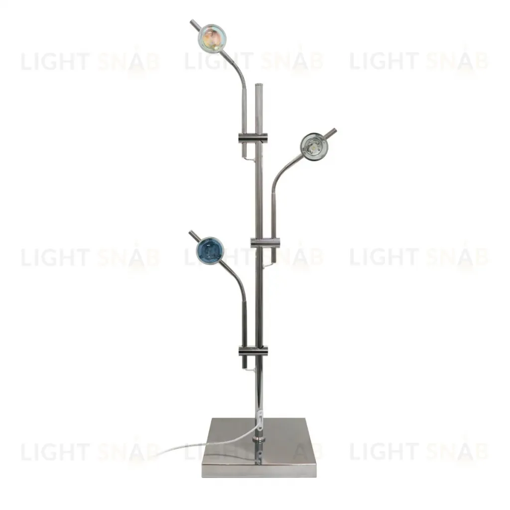 Торшер Uniel ULM-T640 3x2W/3000K CHROME MULTICOLOR UL-00012152 ULM-T640 3x2W/3000K CHROME MULTICOLOR