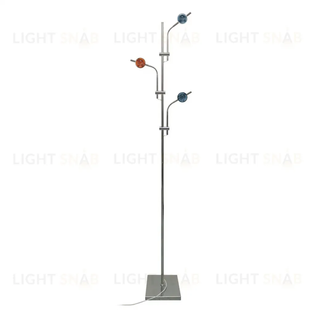 Торшер Uniel ULM-T641 3x2W/3000K CHROME MULTICOLOR UL-00012153 ULM-T641 3x2W/3000K CHROME MULTICOLOR