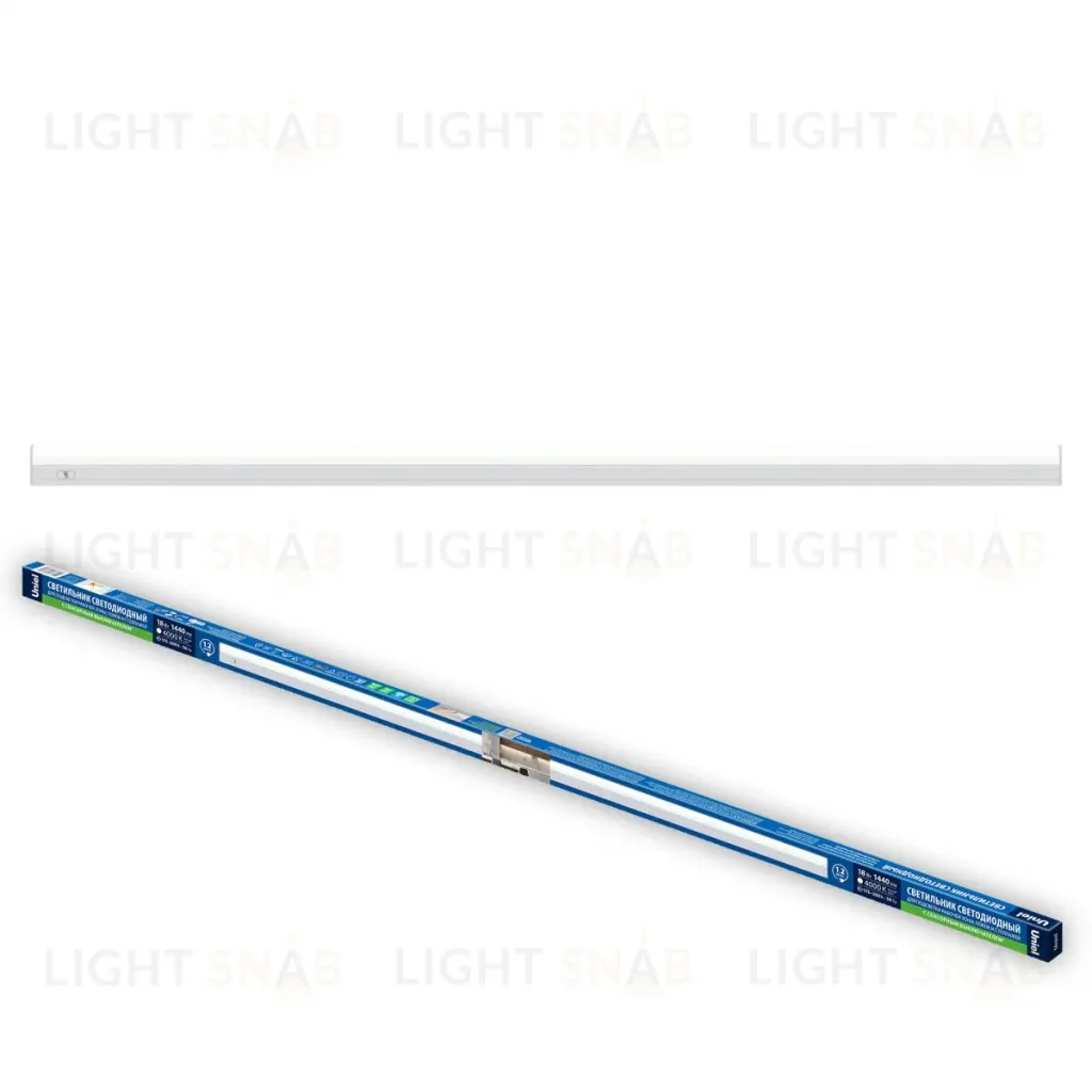 Линейный светильник Uniel ULI-L04-18W/4000K IP40 WHITE UL-00012877 ULI-L04-18W/4000K IP40 WHITE