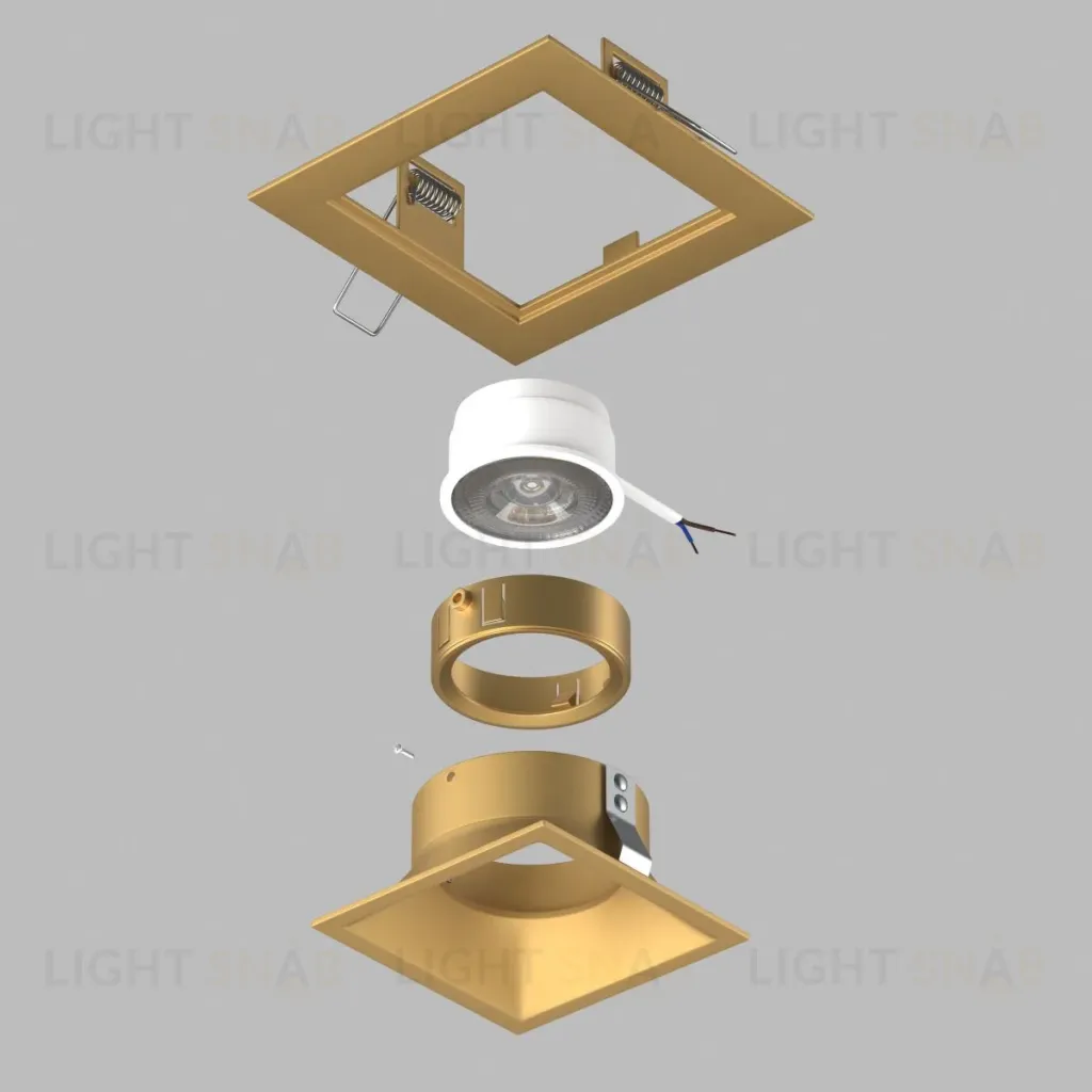 Встраиваемый светильник Lightstar Domino (214513+214503+214003) D51303GMOD D51303GMOD