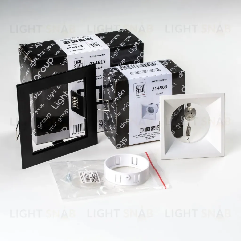Встраиваемый светильник Lightstar Domino (214517+214506+214006) D51706WMOD D51706WMOD
