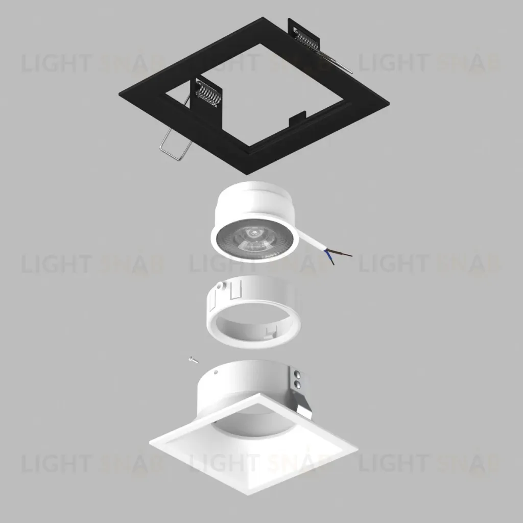 Встраиваемый светильник Lightstar Domino (214517+214506+214006) D51706WMOD D51706WMOD