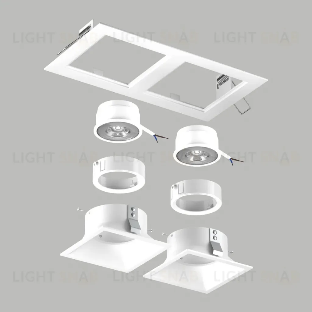 Встраиваемый светильник Lightstar Domino (214526+214506+214506+214006+214006) D5260606WMOD D5260606WMOD