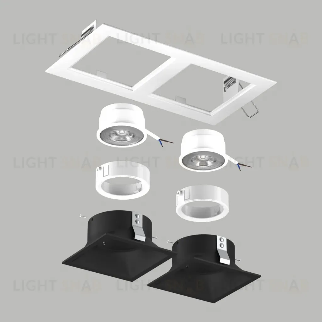 Встраиваемый светильник Lightstar Domino (214526+214507+214507+214006+214006) D5260707WMOD D5260707WMOD