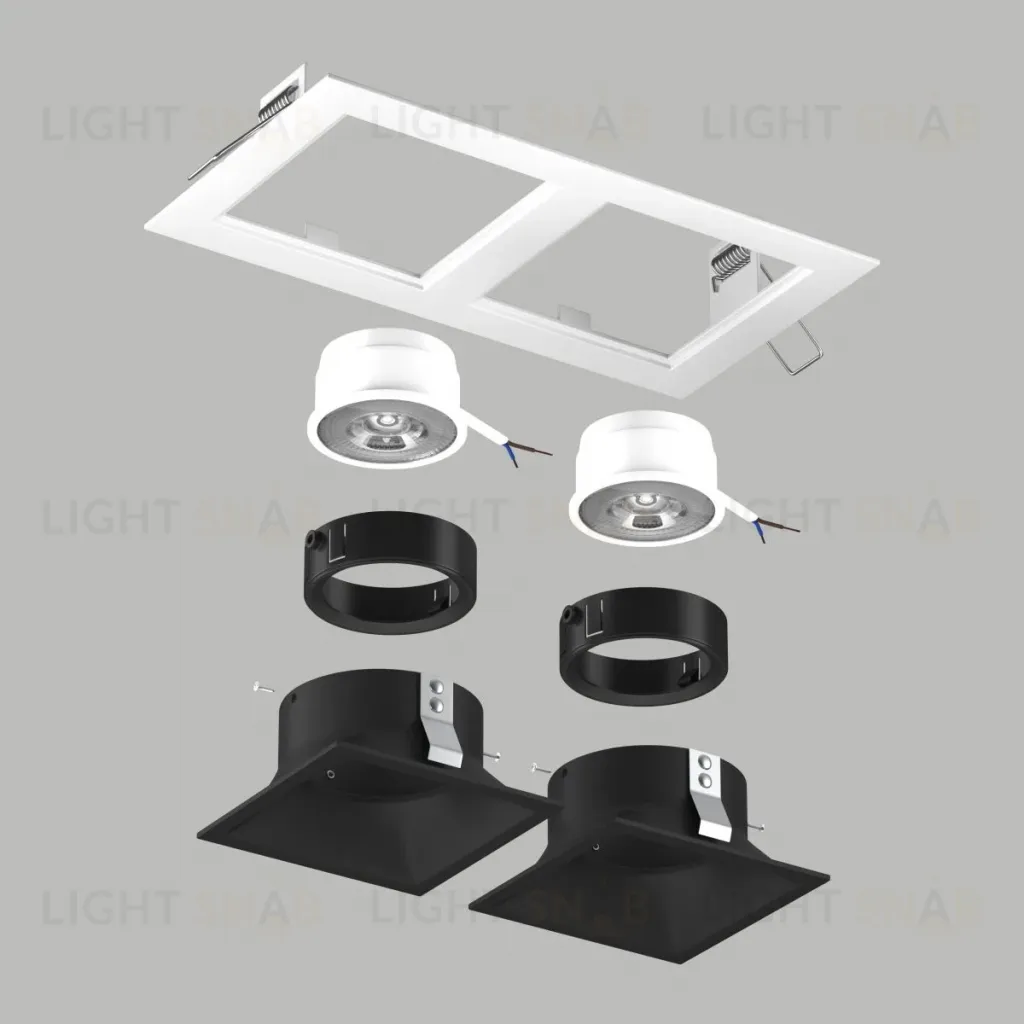 Встраиваемый светильник Lightstar Domino (214526+214507+214507+214007+214007) D5260707BMOD D5260707BMOD