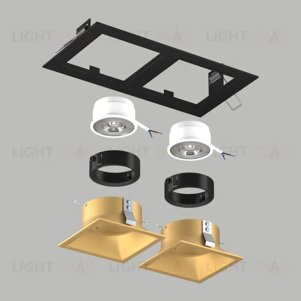 Встраиваемый светильник Lightstar Domino (214527+214503+214503+214007+214007) D5270303BMOD D5270303BMOD
