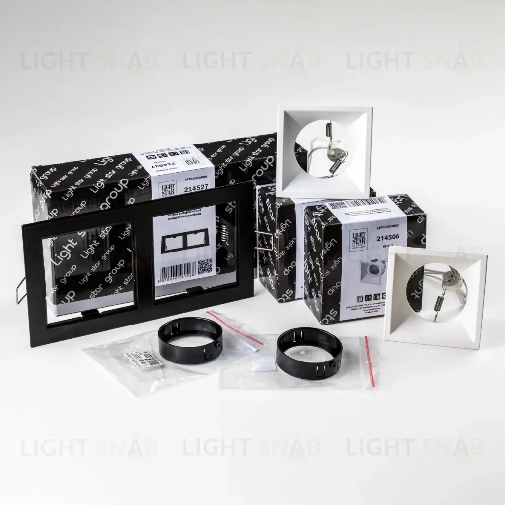 Встраиваемый светильник Lightstar Domino (214527+214506+214506+214007+214007) D5270606BMOD D5270606BMOD