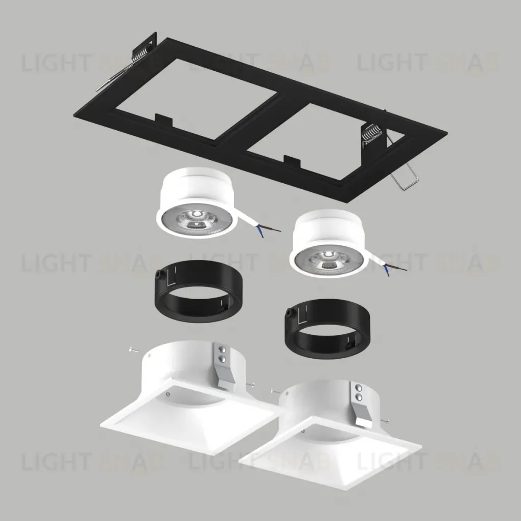 Встраиваемый светильник Lightstar Domino (214527+214506+214506+214007+214007) D5270606BMOD D5270606BMOD