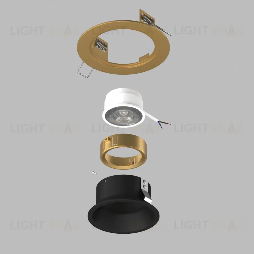 Встраиваемый светильник Lightstar Domino (214613+214607+214003) D61307GMOD D61307GMOD