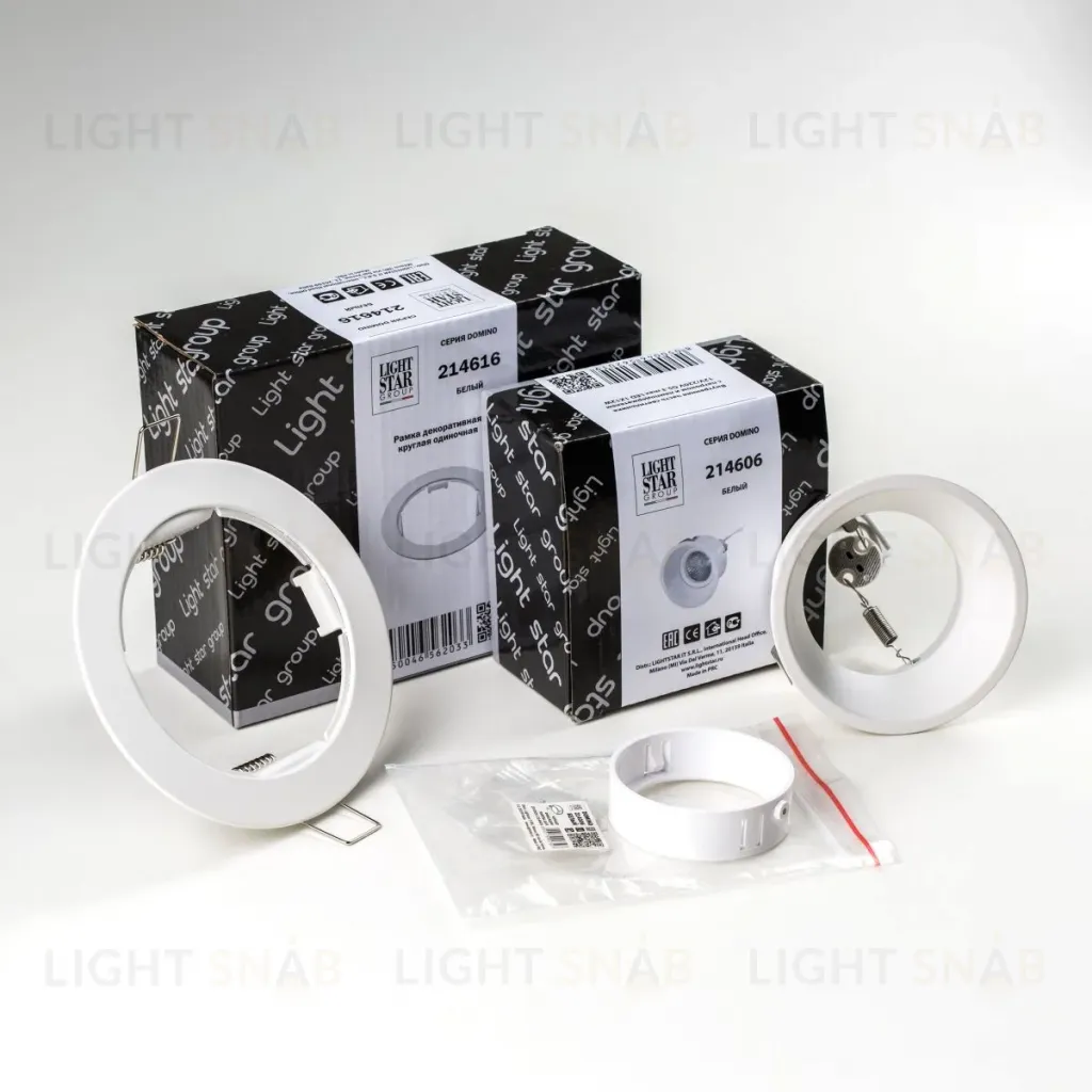 Встраиваемый светильник Lightstar Domino (214616+214606+214006) D61606WMOD D61606WMOD