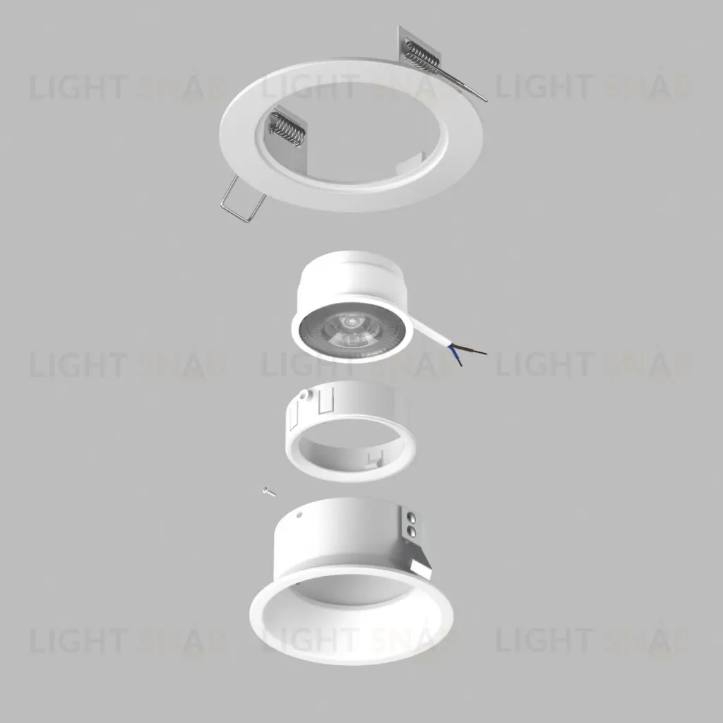 Встраиваемый светильник Lightstar Domino (214616+214606+214006) D61606WMOD D61606WMOD