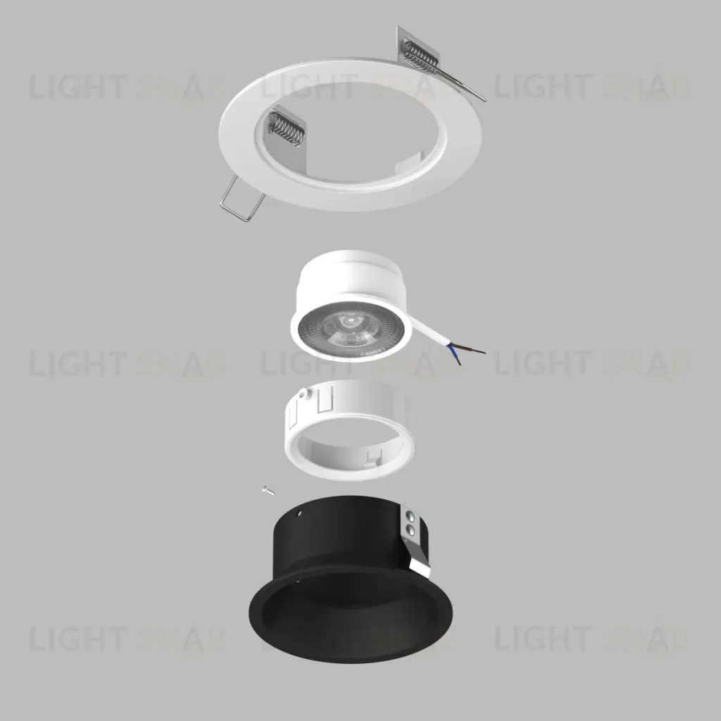 Встраиваемый светильник Lightstar Domino (214616+214607+214006) D61607WMOD D61607WMOD