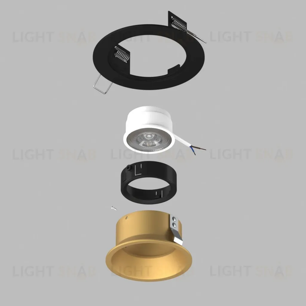 Встраиваемый светильник Lightstar Domino (214617+214603+214007) D61703BMOD D61703BMOD
